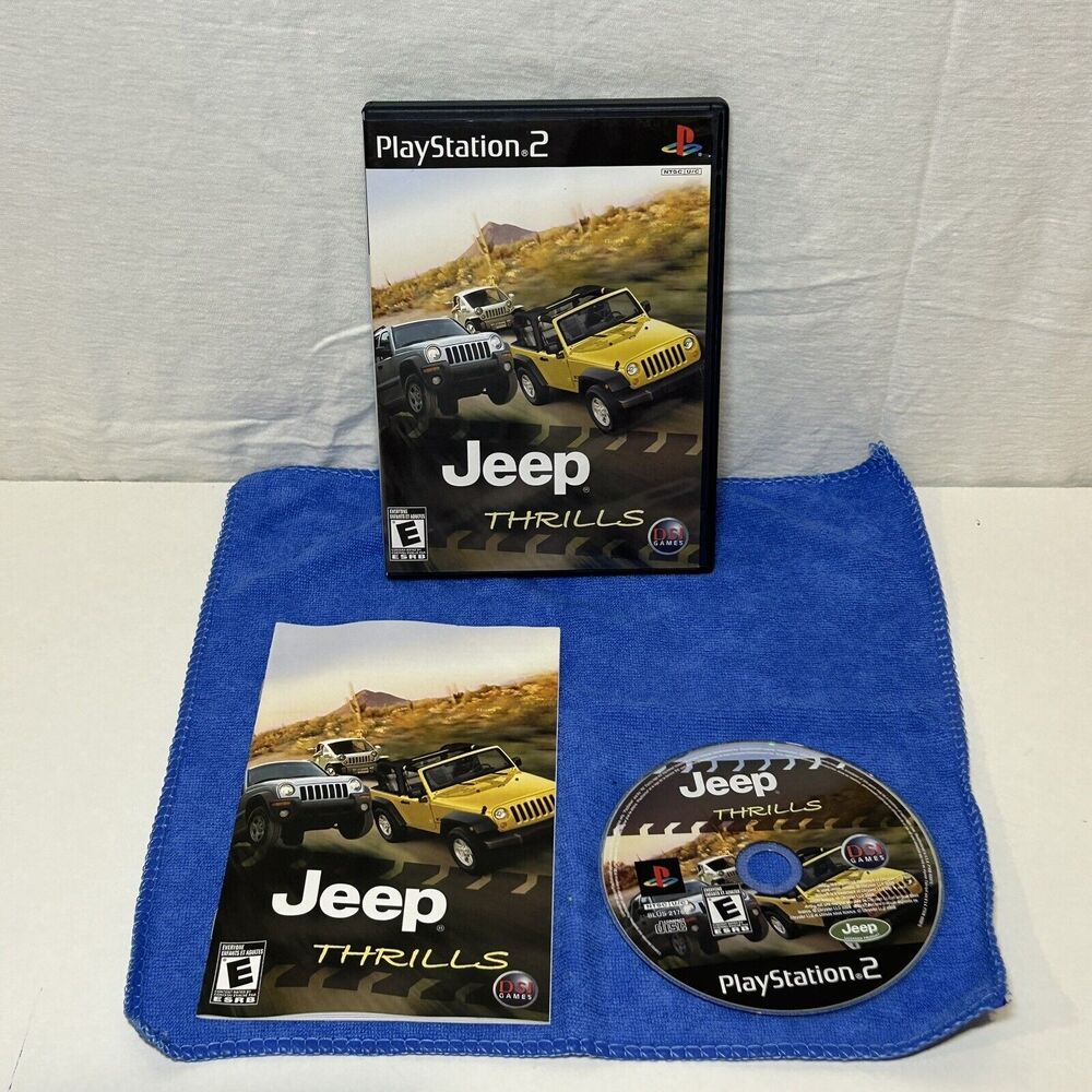 Jeep Thrills - Playstation 2 PS2 CIB